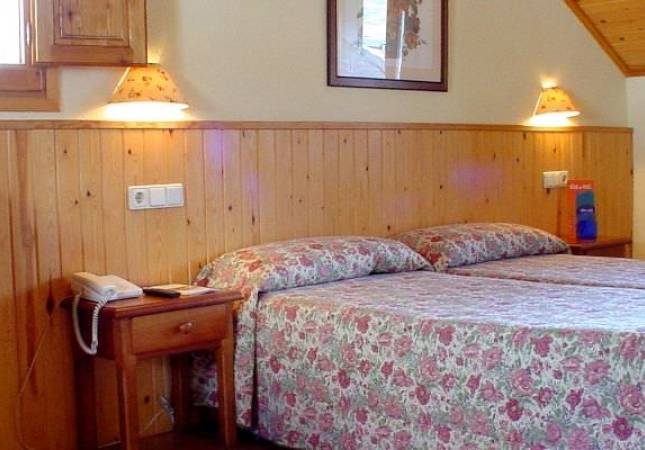 Confortables habitaciones en Hotel Nievesol. La mayor comodidad con nuestra oferta en Huesca